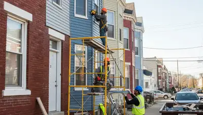 Philadelphia, PA vinyl siding installation for residential exterior home improvement project