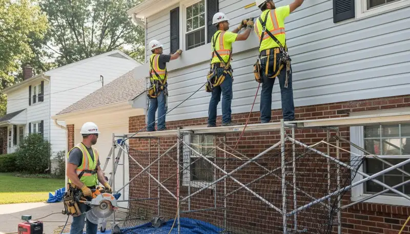 Philadelphia, PA siding installation by vinyl siding contractors for residential exterior upgrades