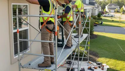 Philadelphia, PA gutter installation by FX Remodeling & Exteriors for dependable water drainage protection