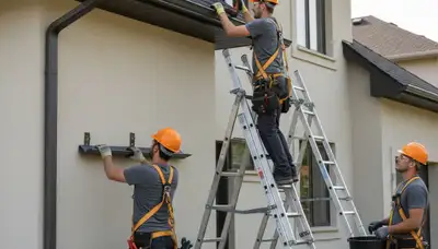 Philadelphia gutter repair service by FX Remodeling & Exteriors for leaks, sagging, and storm damage