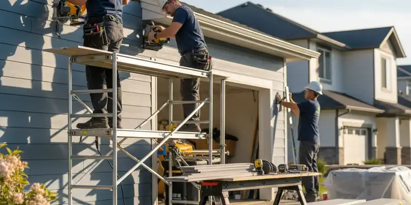 Philadelphia, PA vinyl siding installation hero image for a professional siding company