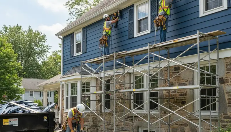 Philadelphia, PA siding contractor for vinyl siding installation and replacement