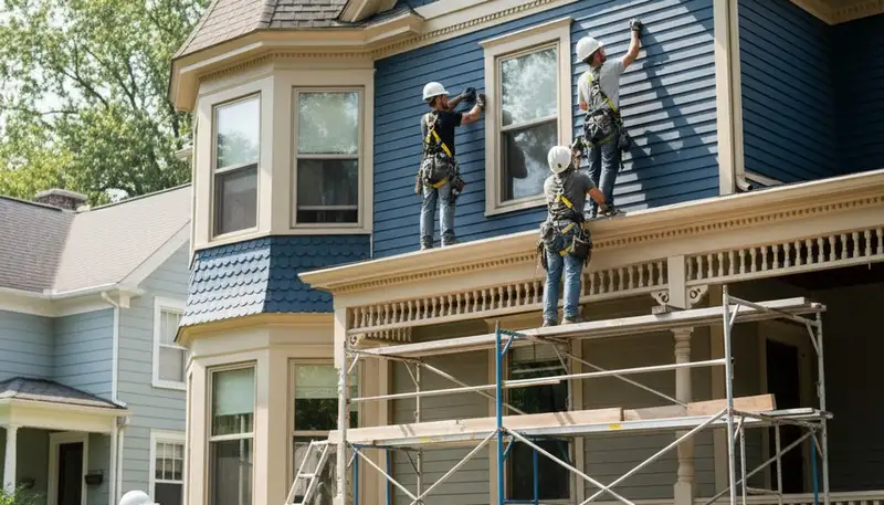 Philadelphia, PA siding contractor serving vinyl siding installation and replacement projects