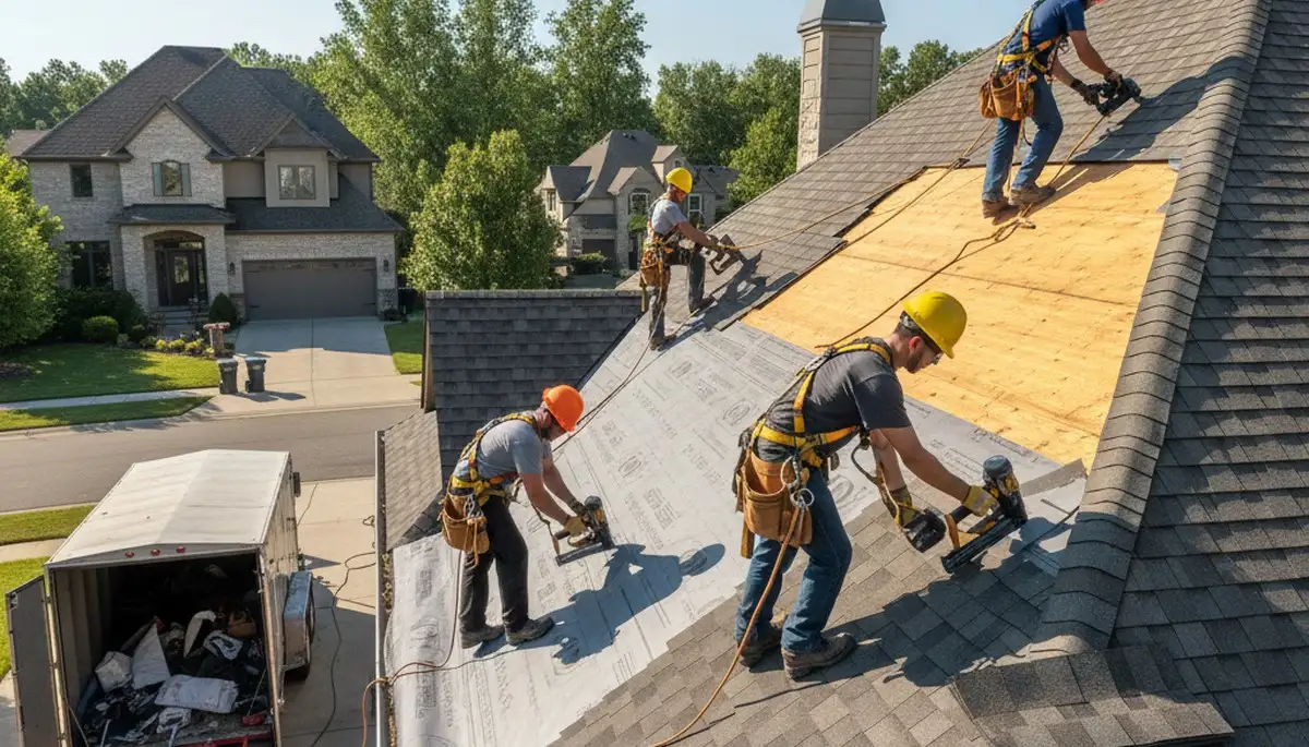 Philadelphia, PA roof replacement by FX Remodeling & Exteriors on a weather-ready home exterior