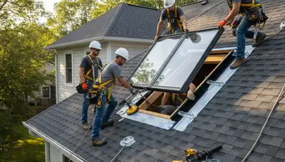 Professional skylight installation in Philadelphia, PA by FX Remodeling & Exteriors