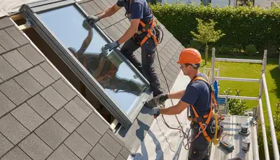 Philadelphia, PA skylight installation by FX Remodeling & Exteriors for a brighter home interior