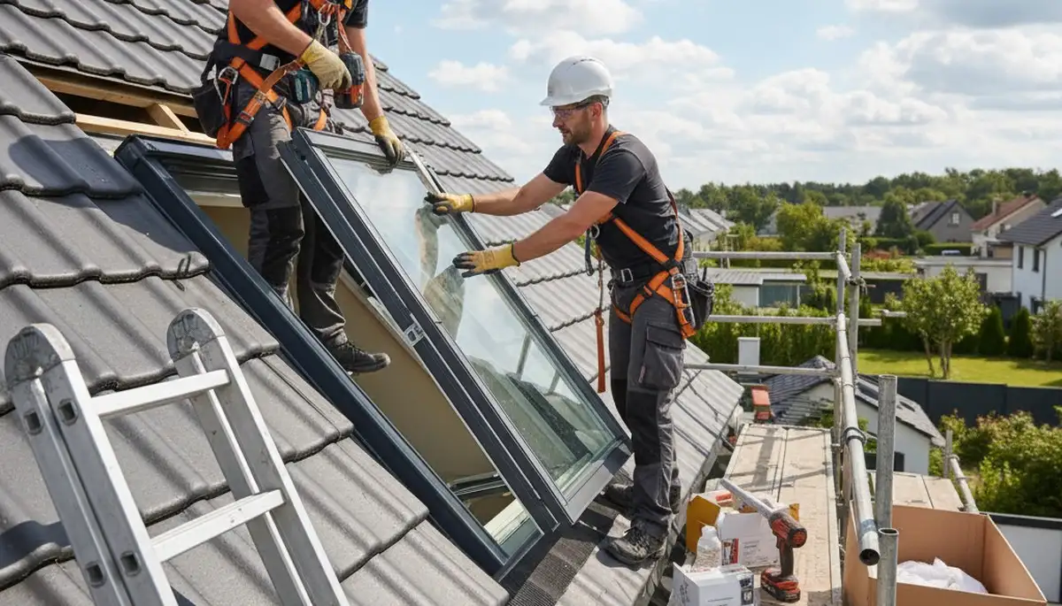 Professional skylight installation in Philadelphia, PA for brighter, energy-efficient home interiors